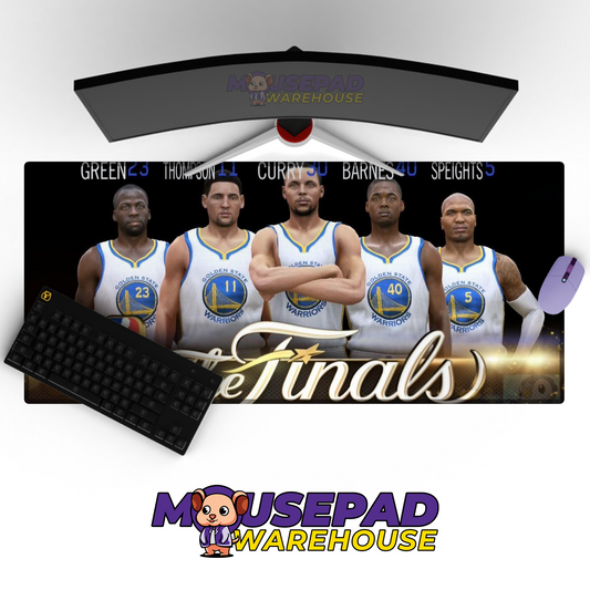 Golden State Warriors V34 Mousepad Mockup