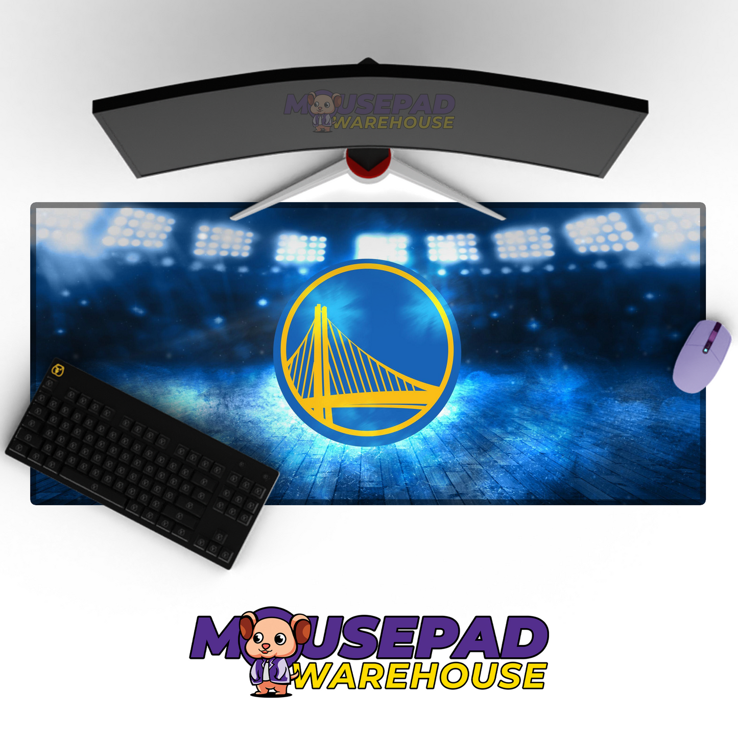 Golden State Warriors V35 Mousepad Mockup