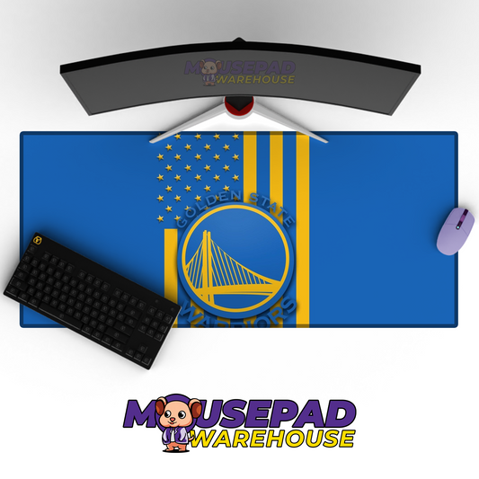 Golden State Warriors V7 Mousepad Mockup