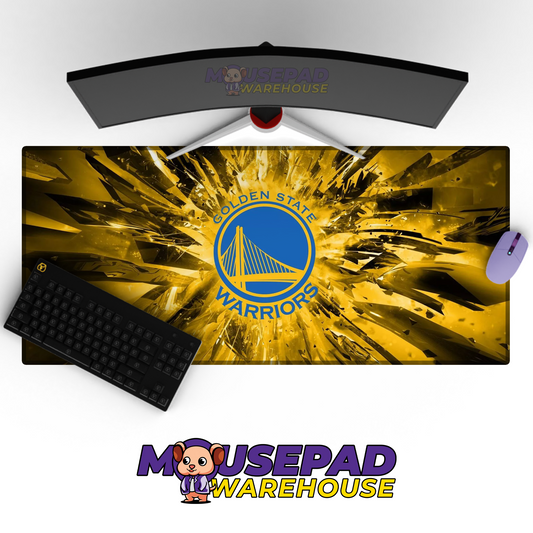 Golden State Warriors V8 Mousepad Mockup