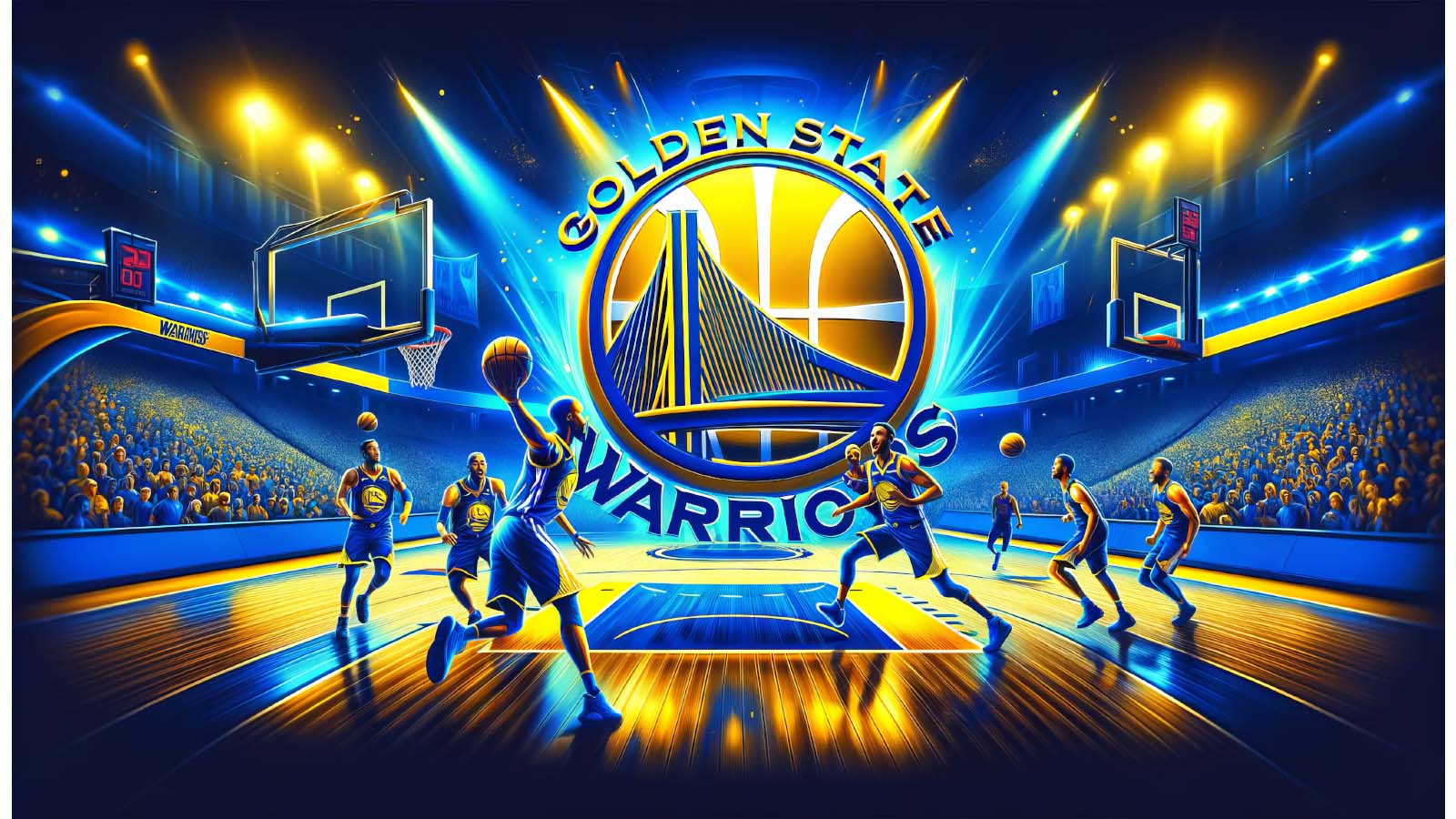 Golden State Warriors V9 Mousepad