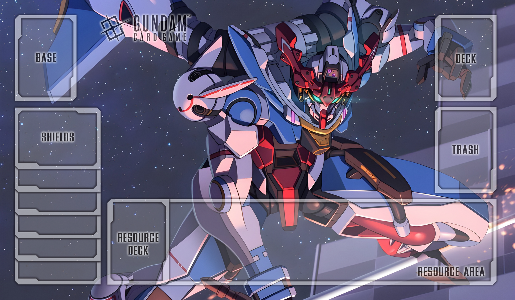 Gqux by Kakio Gundam TCG Playmat