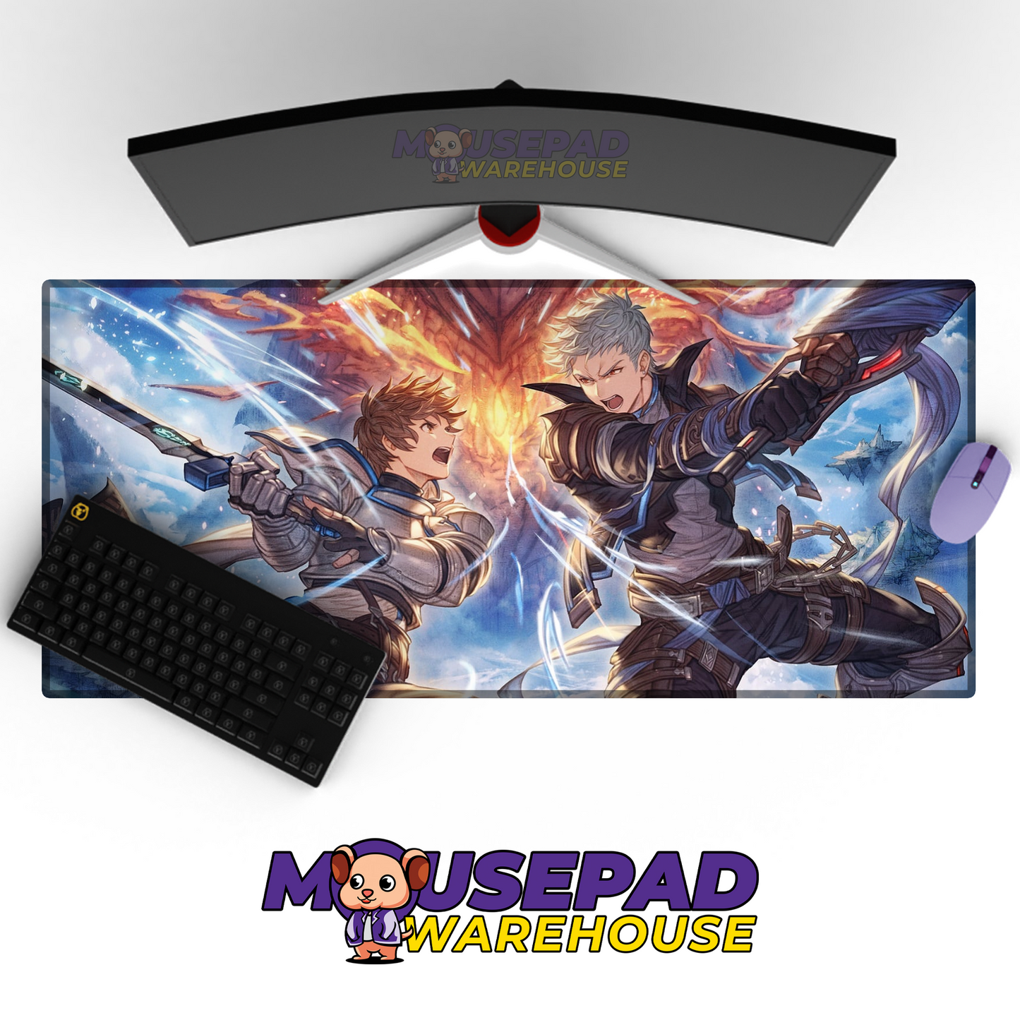 Granblue Fantasy Relink V12 Mousepad Mockup