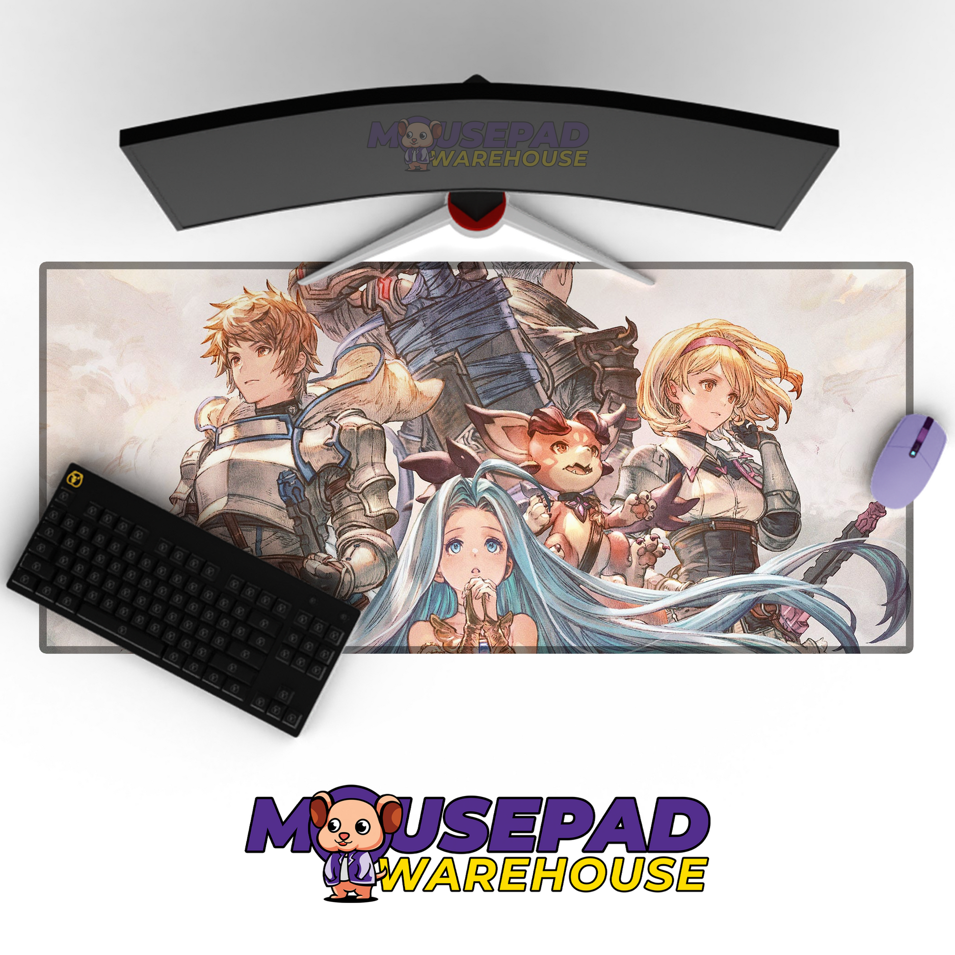 Granblue Fantasy Relink V14 Mousepad Mockup