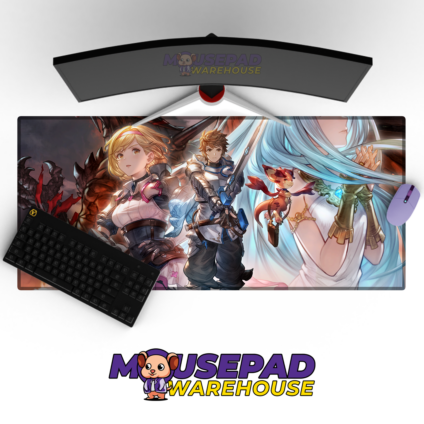 Granblue Fantasy Relink V15 Mousepad Mockup