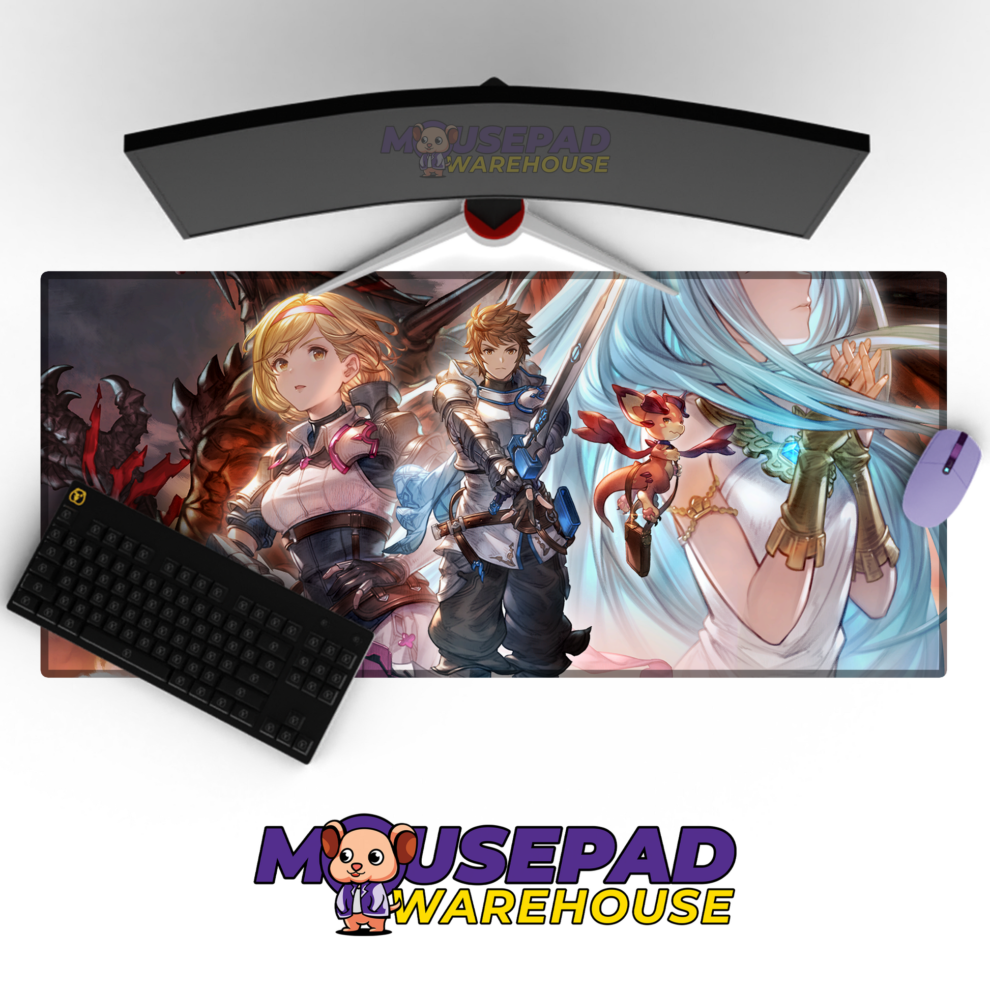 Granblue Fantasy Relink V15 Mousepad Mockup