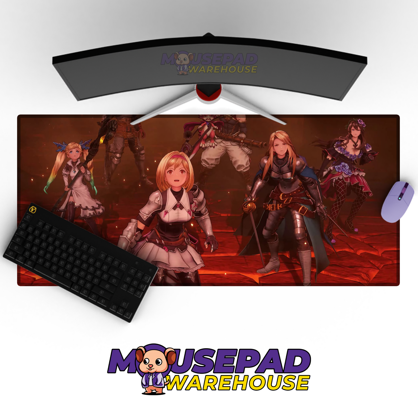 Granblue Fantasy Relink V5 Mousepad Mockup