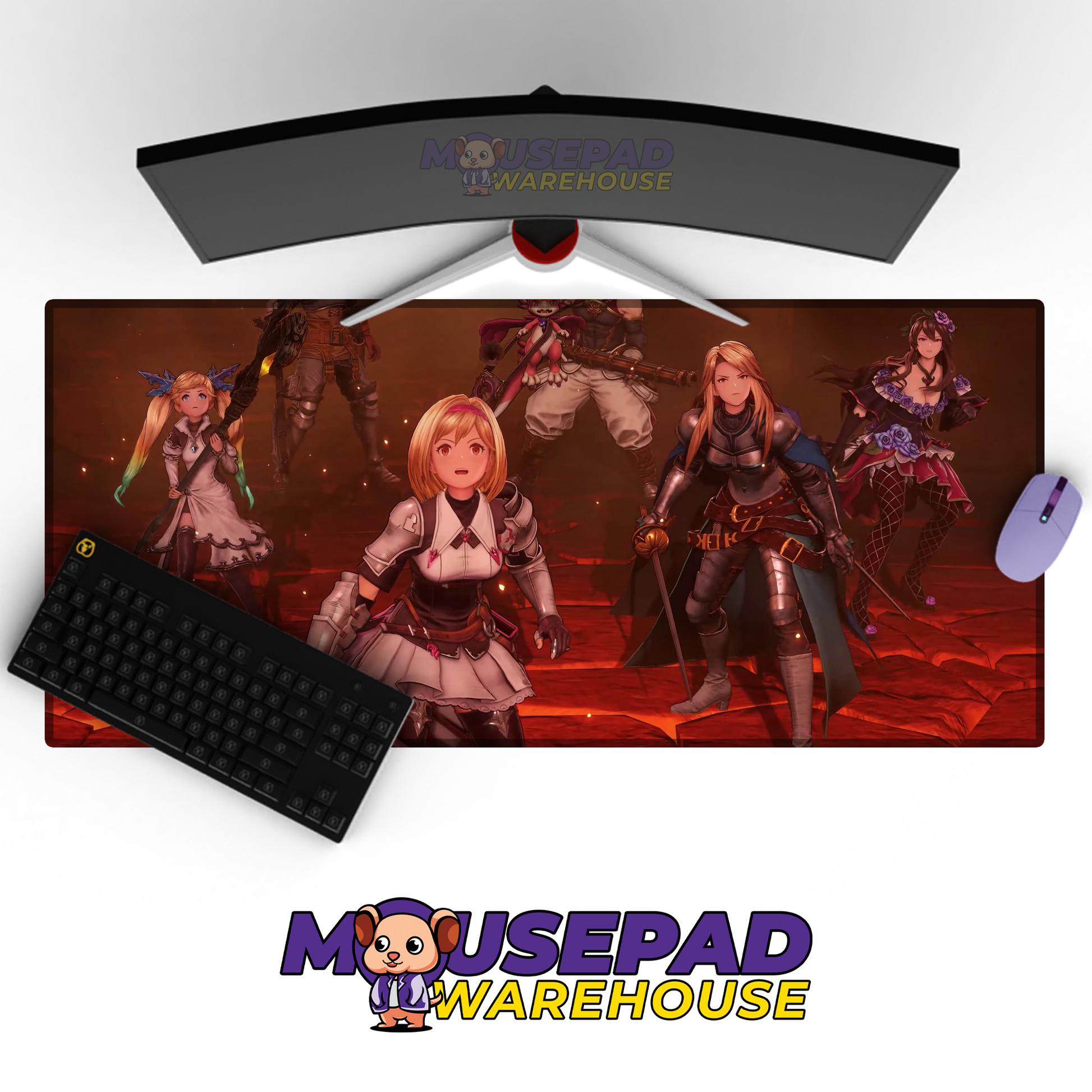 Granblue Fantasy Relink V5 Mousepad Mockup