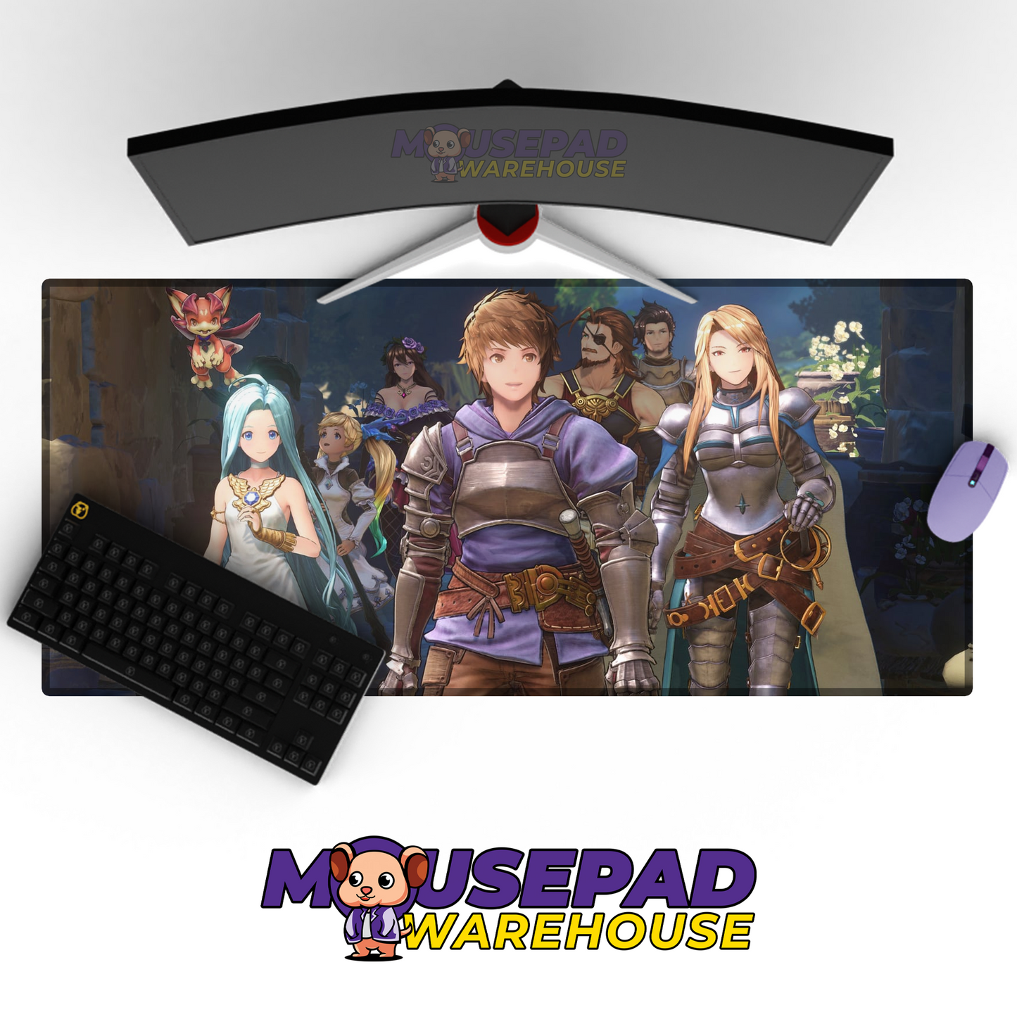 Granblue Fantasy Relink V8 Mousepad Mockup