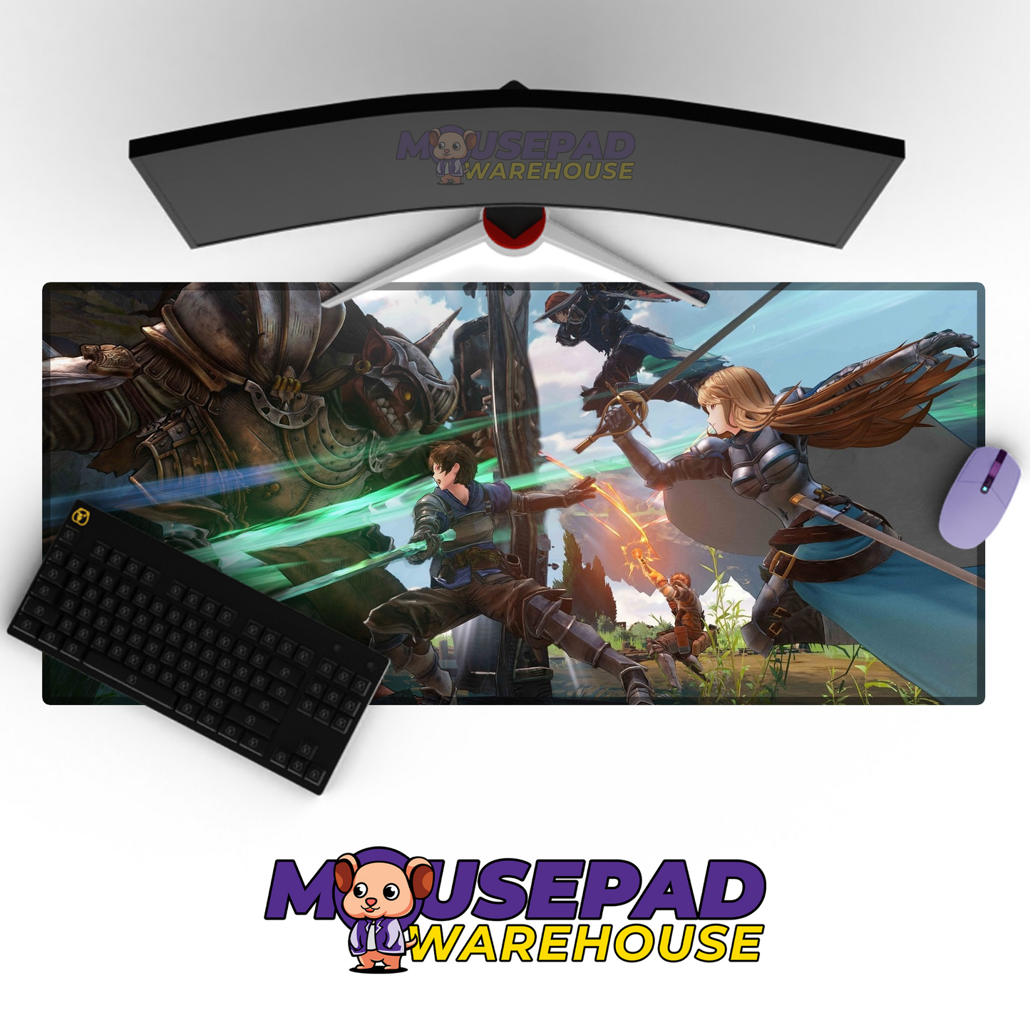 Granblue Fantasy Relink V9 Mousepad Mockup