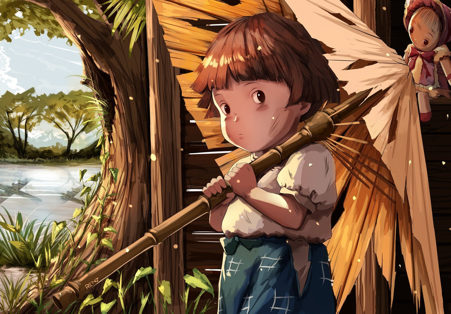 Grave of the Fireflies V12 Mousepad