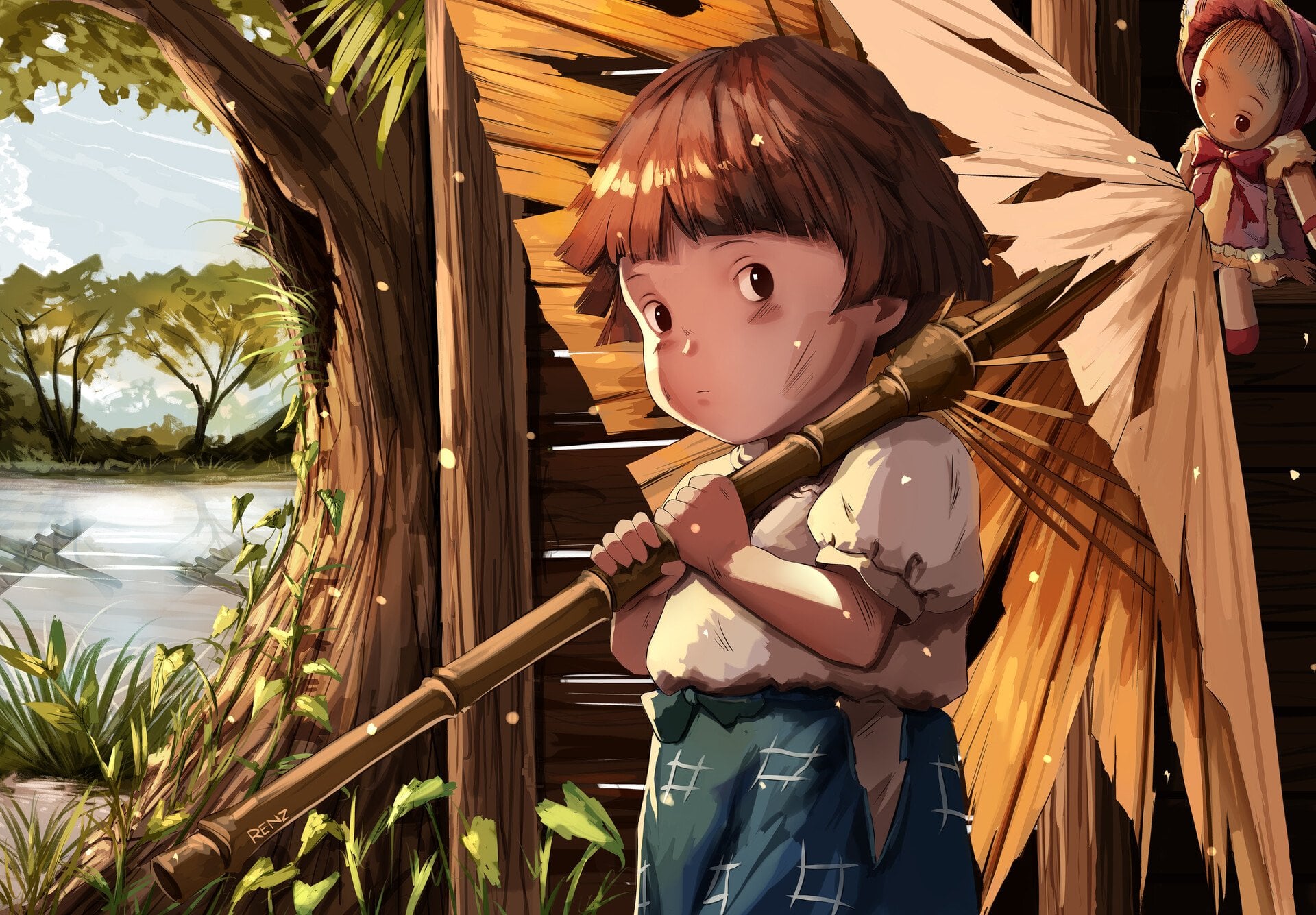 Grave of the Fireflies V12 Mousepad