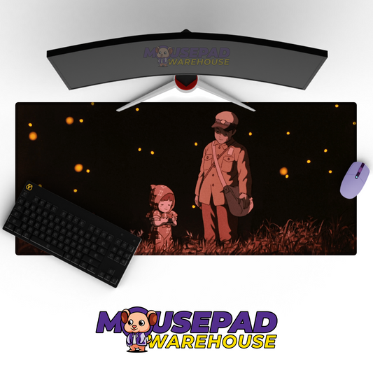 Grave of the Fireflies V19 Mousepad Mockup