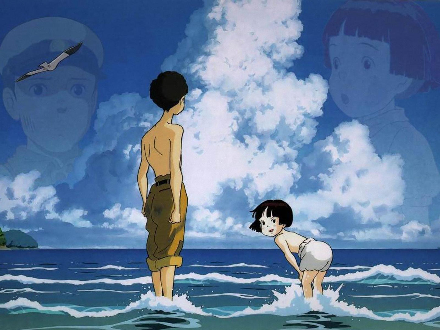 Grave of the Fireflies V1 Mousepad