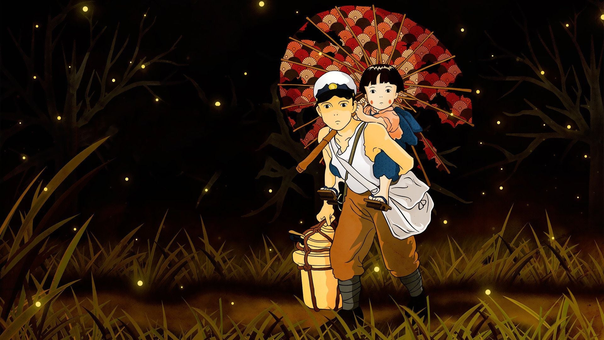 Grave of the Fireflies V2 Mousepad