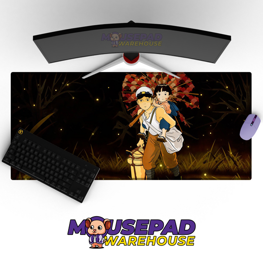 Grave of the Fireflies V2 Mousepad Mockup