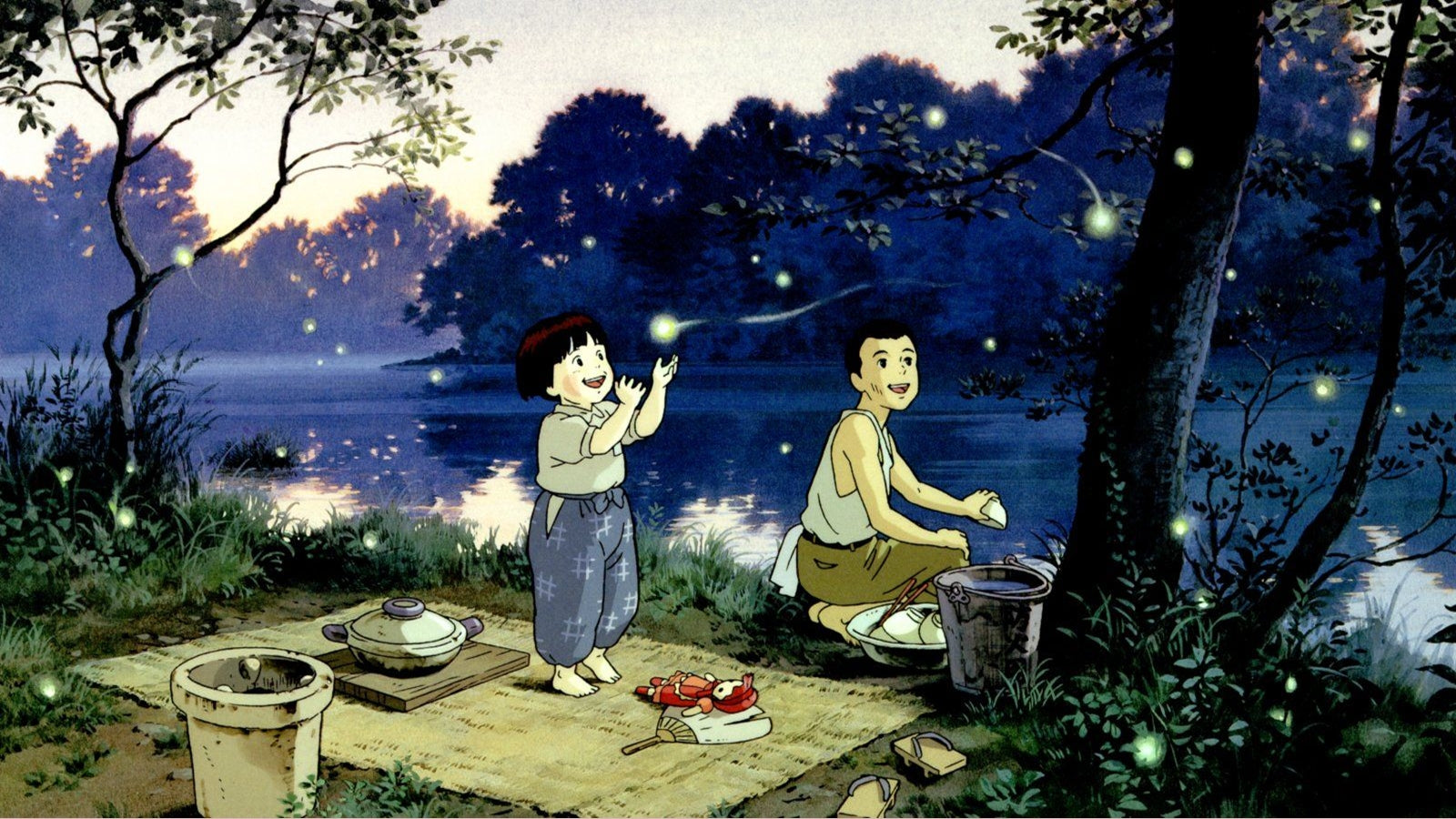 Grave of the Fireflies V7 Mousepad