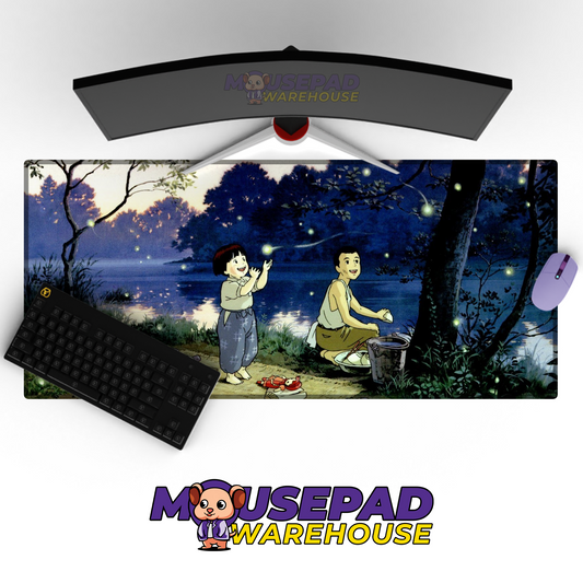 Grave of the Fireflies V7 Mousepad Mockup