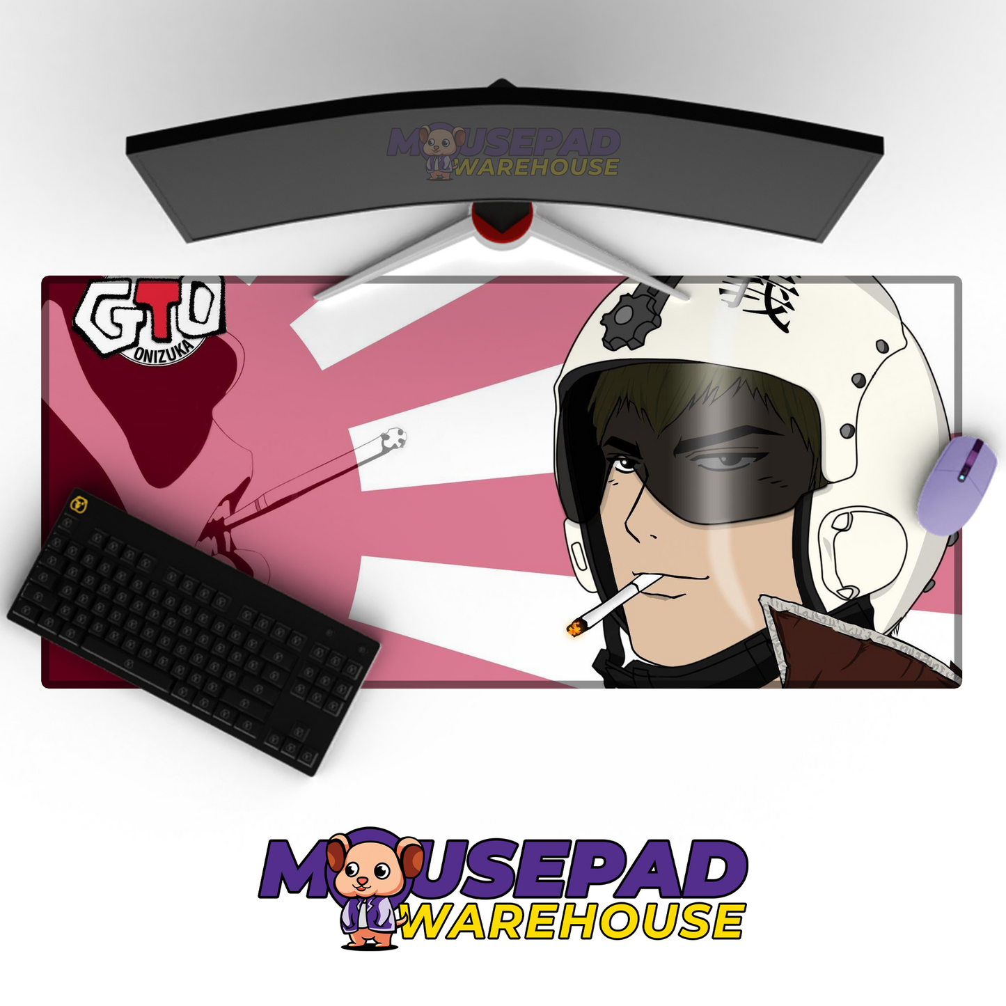 Great Teacher Onizuka V15 Mousepad Mockup