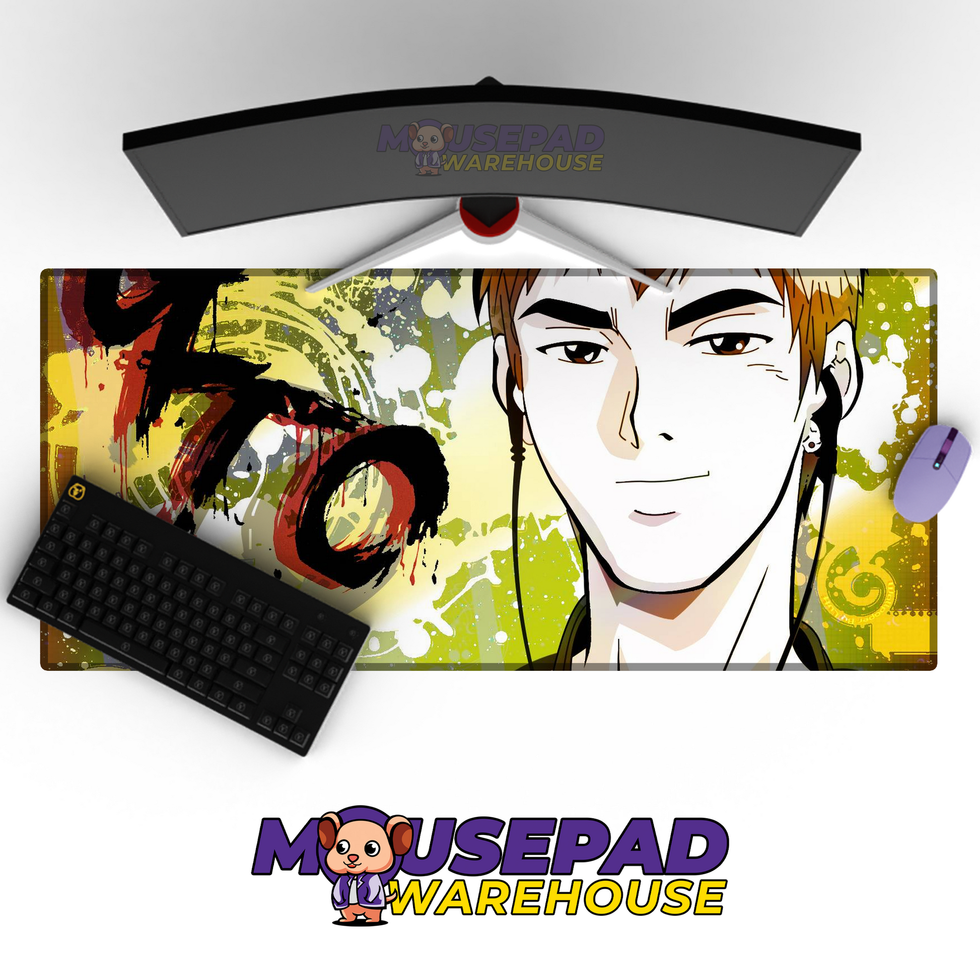 Great Teacher Onizuka V17 Mousepad Mockup