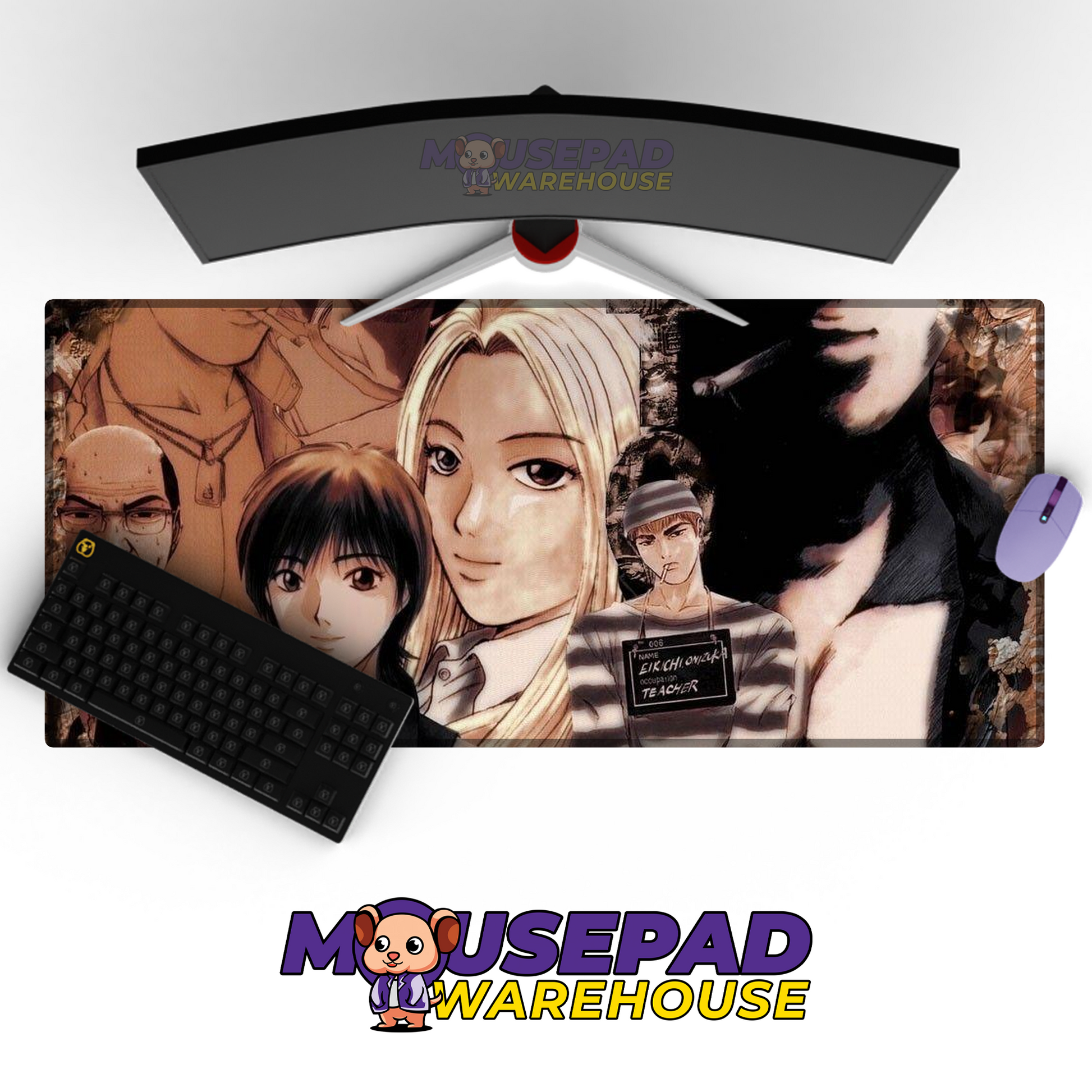 Great Teacher Onizuka V20 Mousepad Mockup