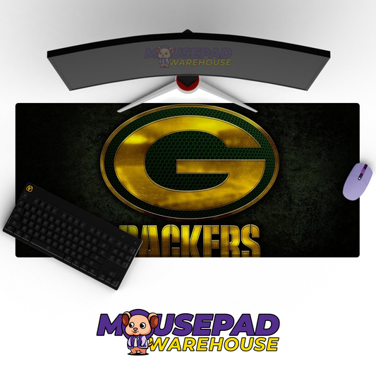 Green Bay Packers V10 Mousepad Deskmat Mockup