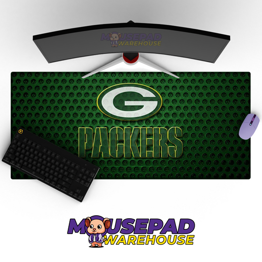 Green Bay Packers V15 Mousepad Deskmat Mockup