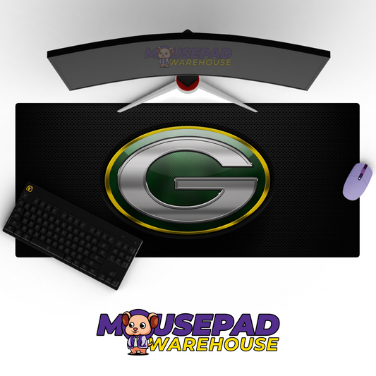 Green Bay Packers V16 Mousepad Deskmat Mockup