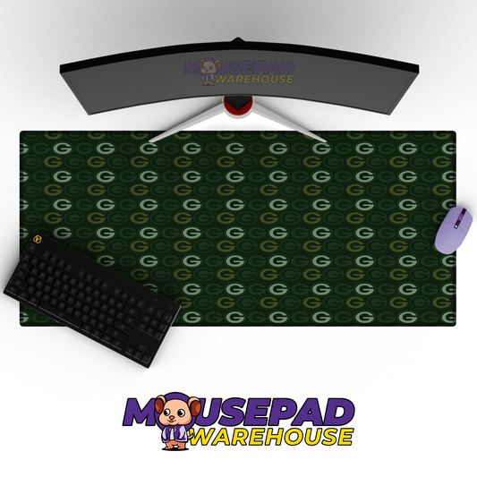 Green Bay Packers V21 Mousepad Deskmat Mockup