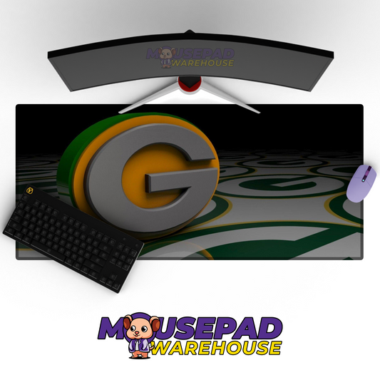 Green Bay Packers V31 Mousepad Deskmat Mockup