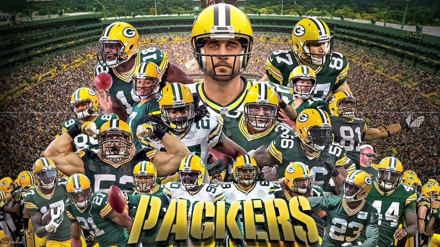 Green Bay Packers V3 Mousepad Deskmat