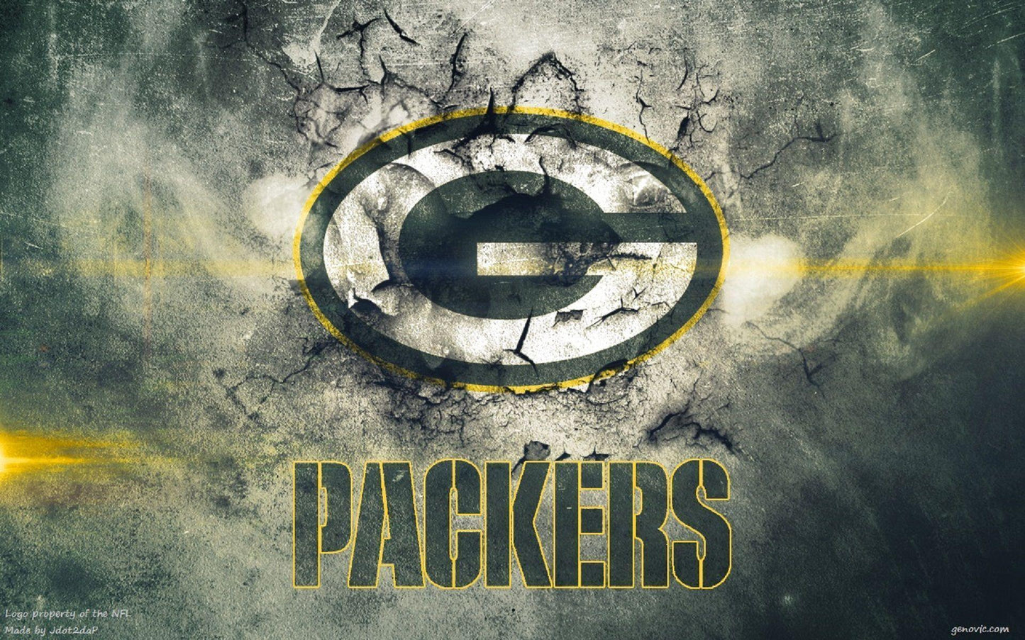 Green Bay Packers V5 Mousepad Deskmat