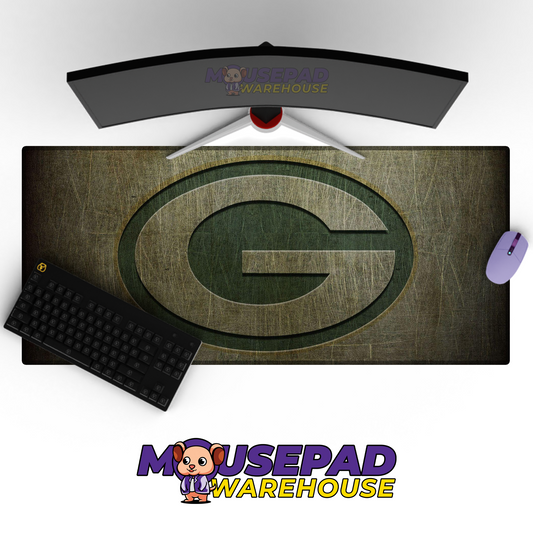 Green Bay Packers V6 Mousepad Deskmat Mockup