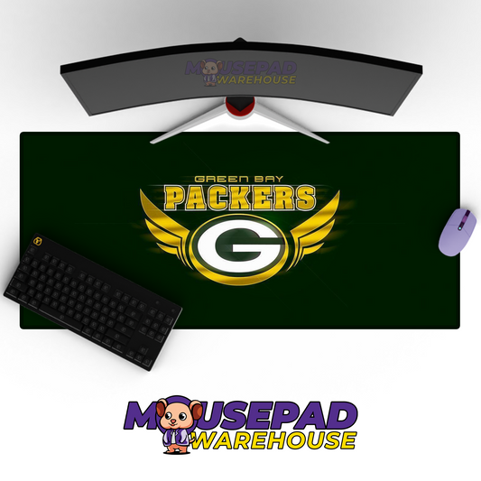 Green Bay Packers V8 Mousepad Deskmat Mockup