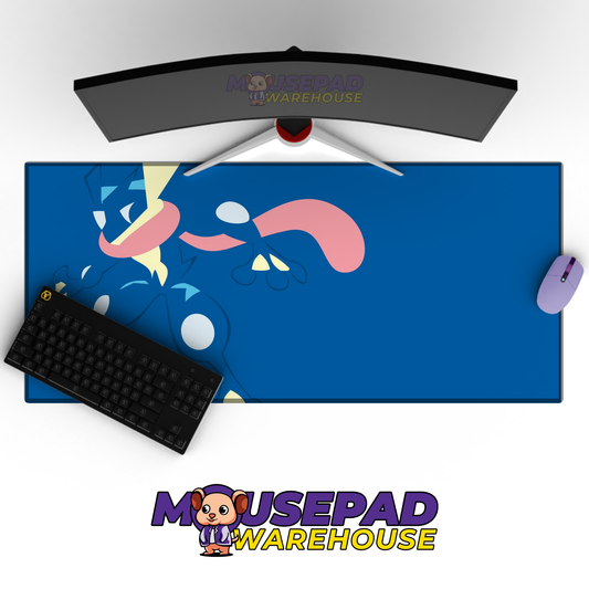 Greninja Blue Silhouette Mockup