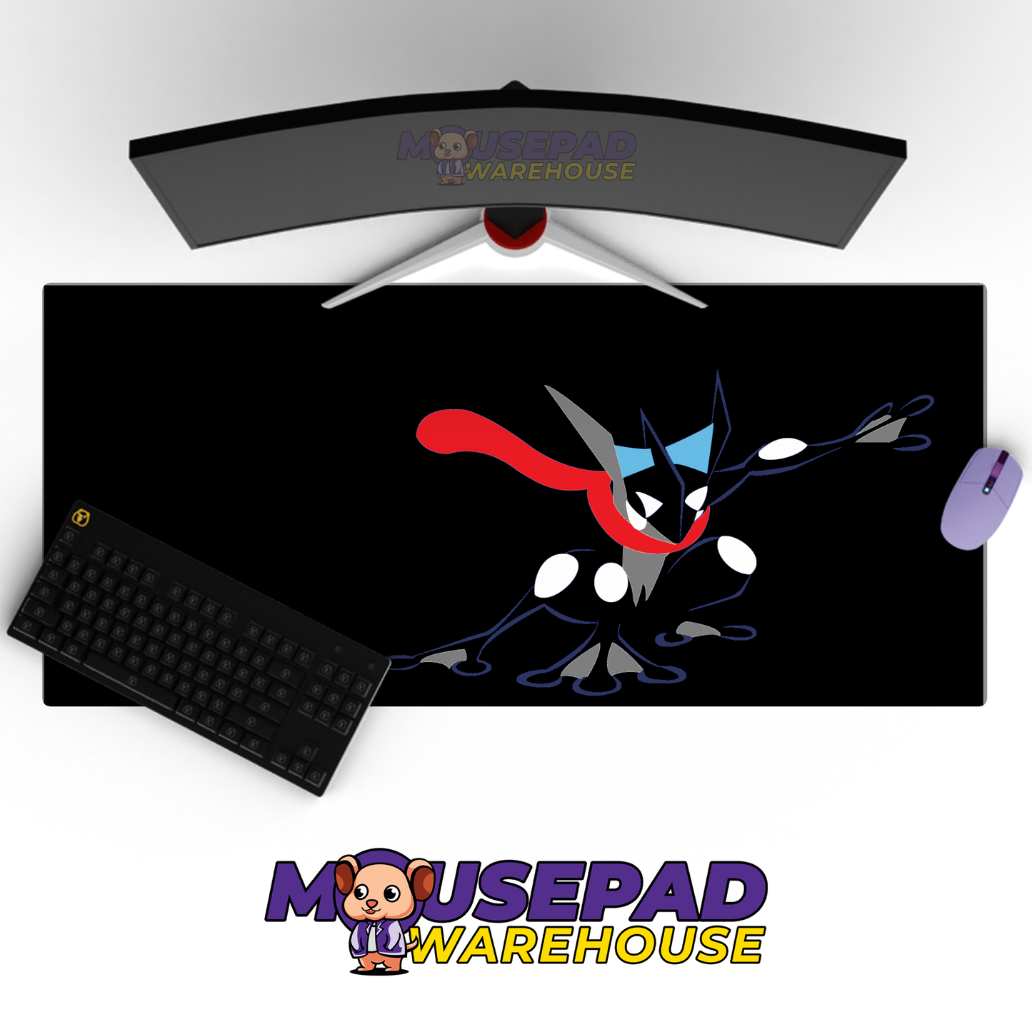 Greninja Dark Silhouette Mockup