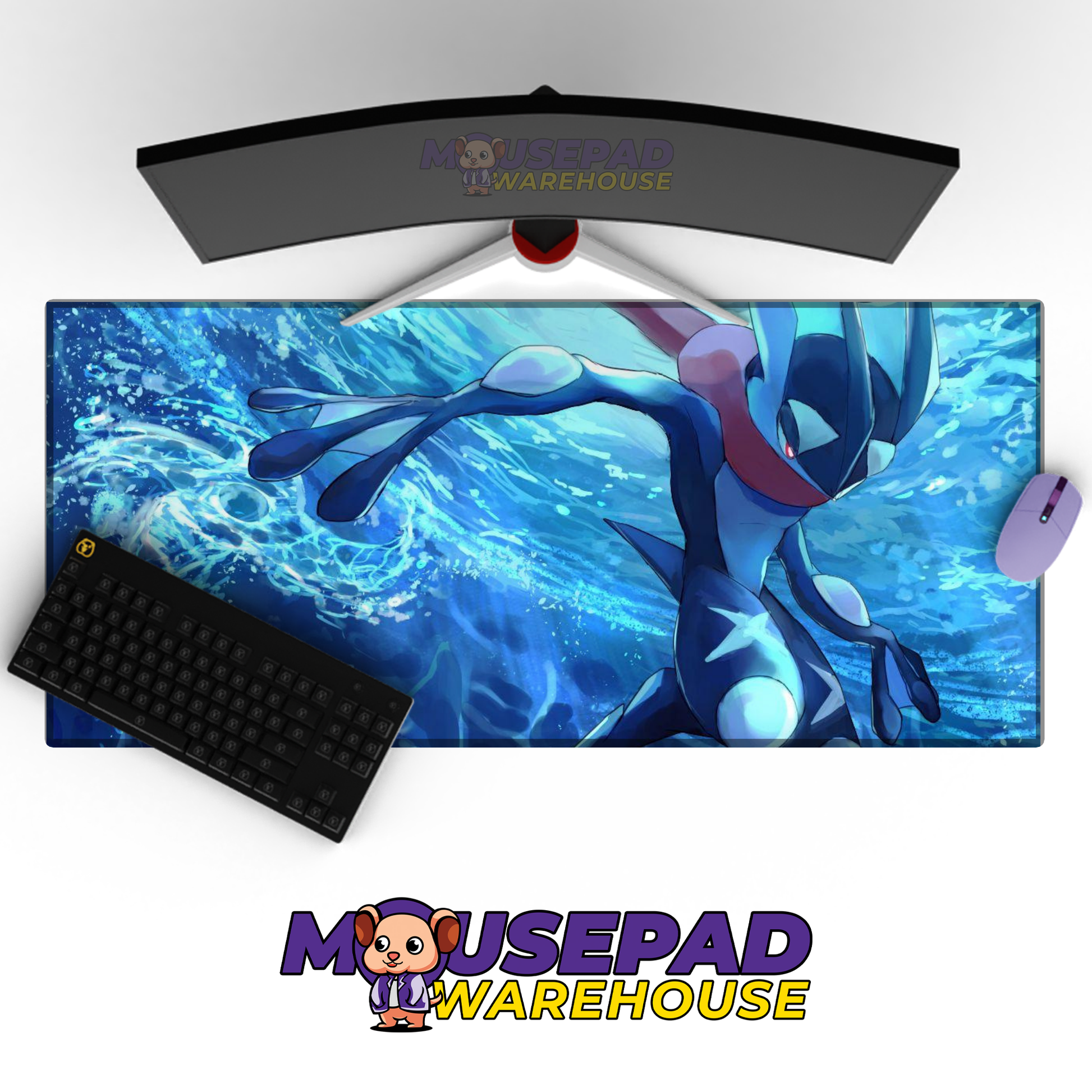 Greninja Epic Water Pose Mockup