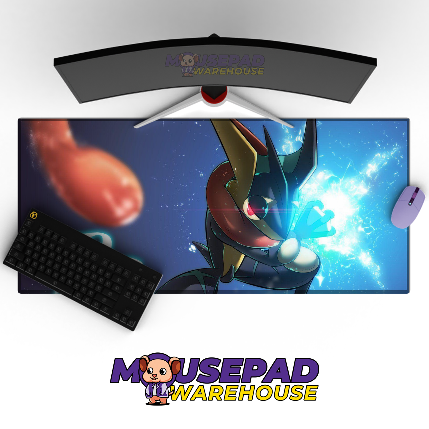 Greninja Water Shuriken Kanji Mockup