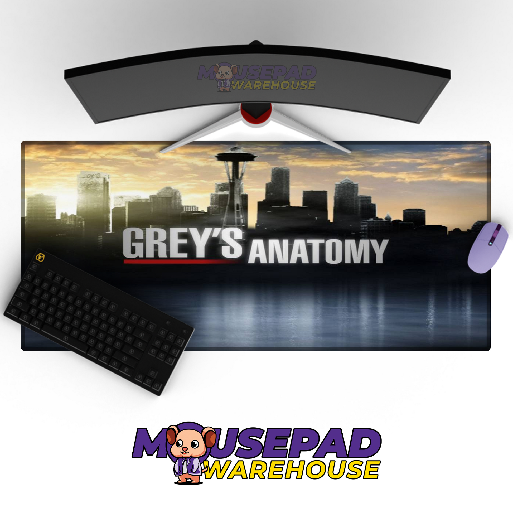 Greys Anatomy V12 Mousepad Mockup