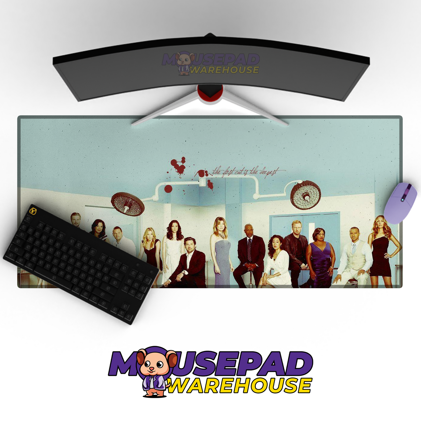 Greys Anatomy V15 Mousepad Mockup