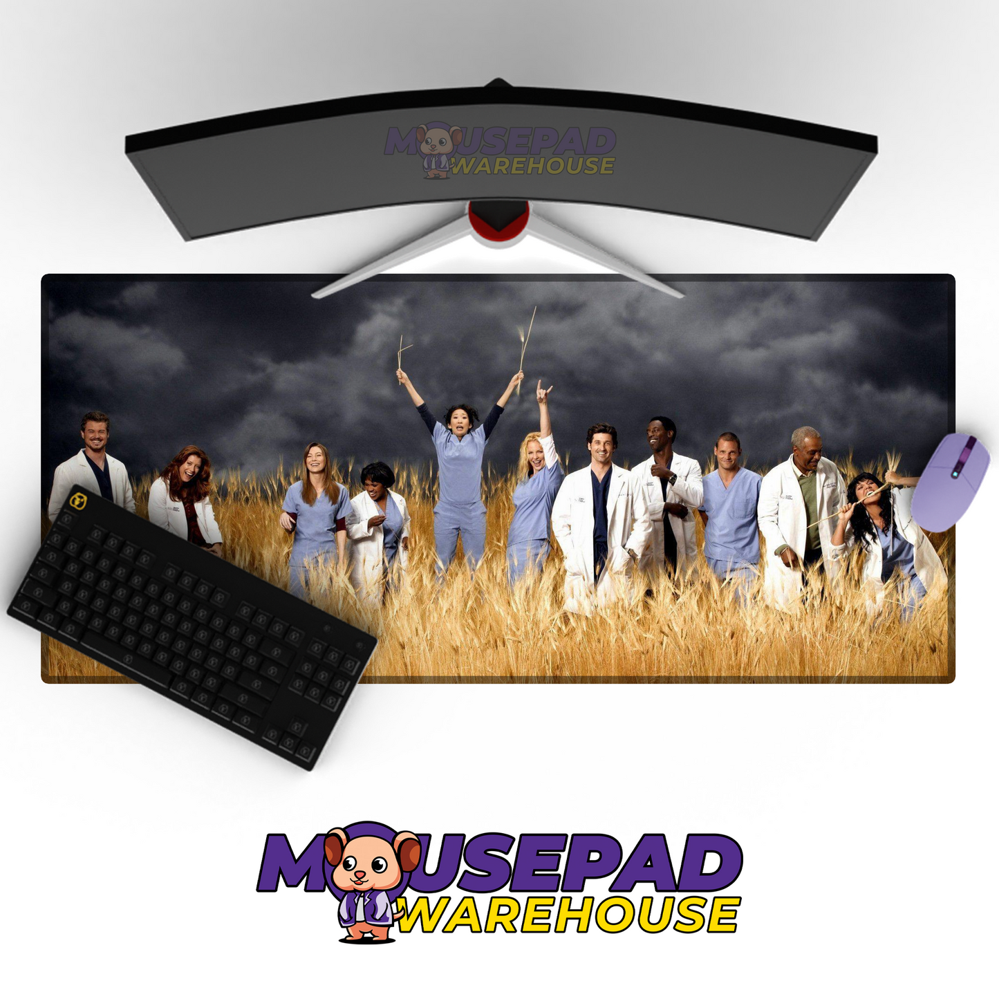 Greys Anatomy V16 Mousepad Mockup