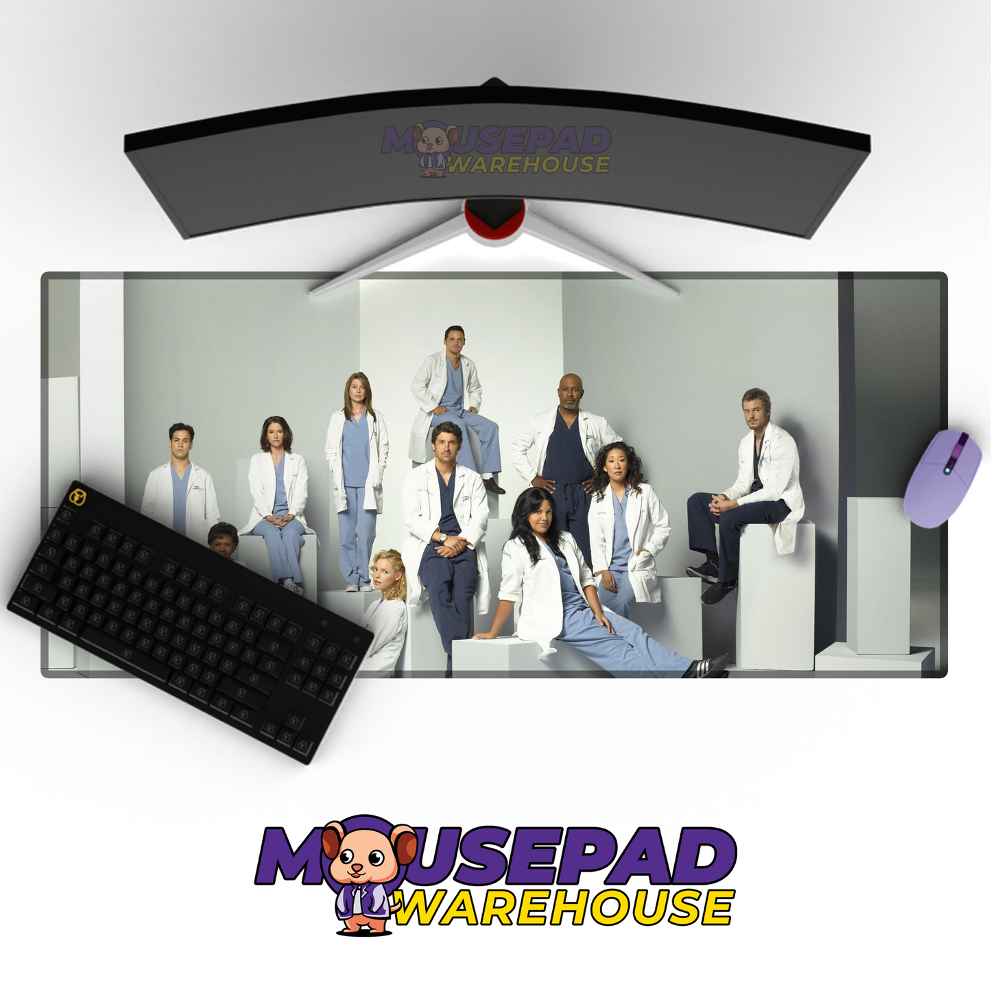Greys Anatomy V1 Mousepad Mockup