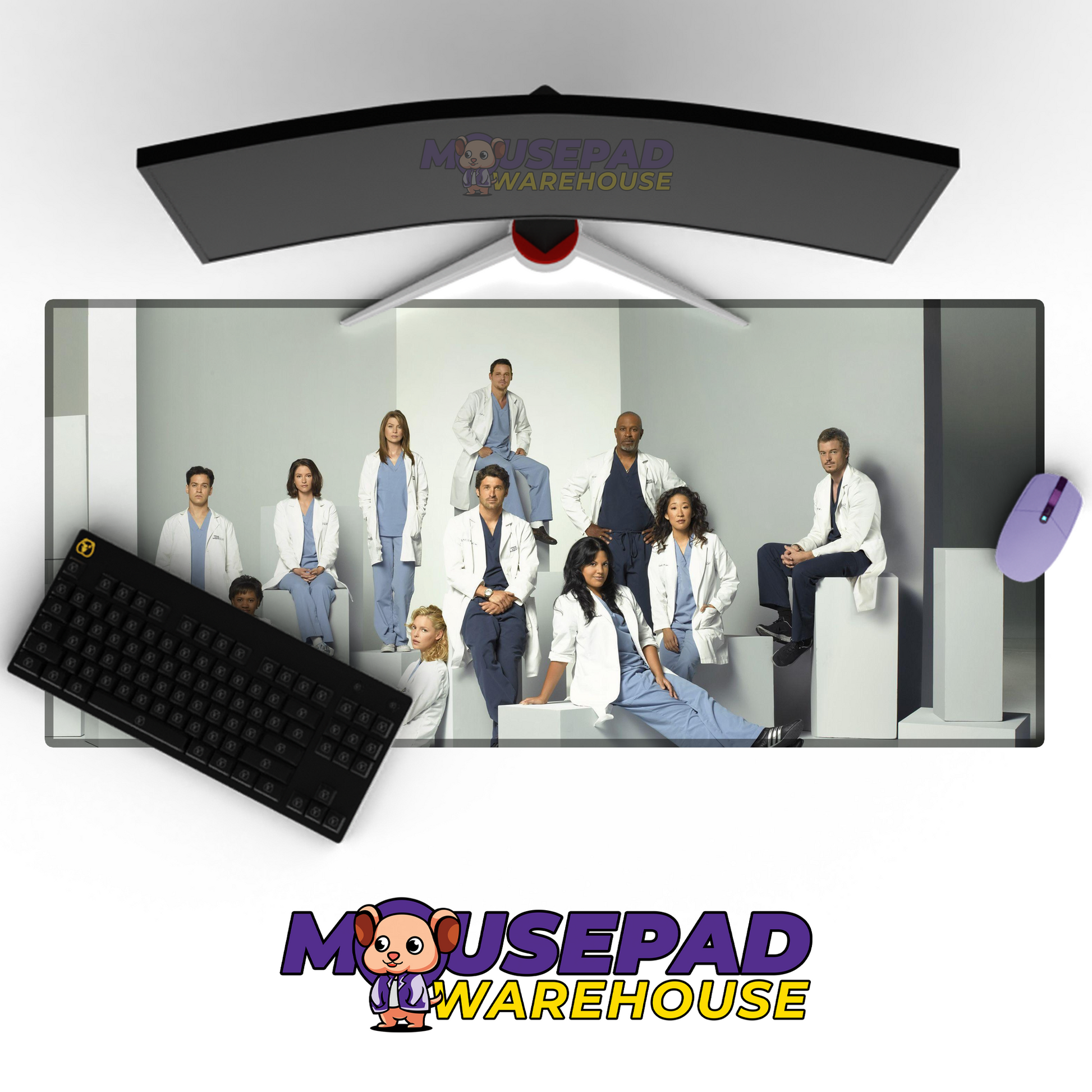Greys Anatomy V1 Mousepad Mockup