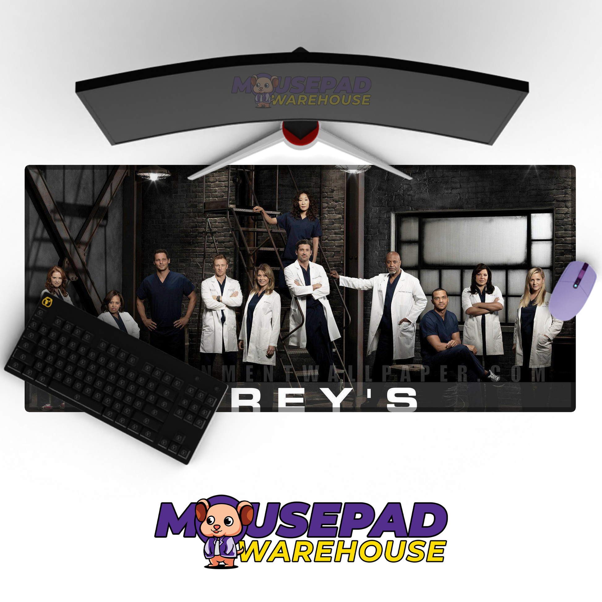 Greys Anatomy V23 Mousepad Mockup