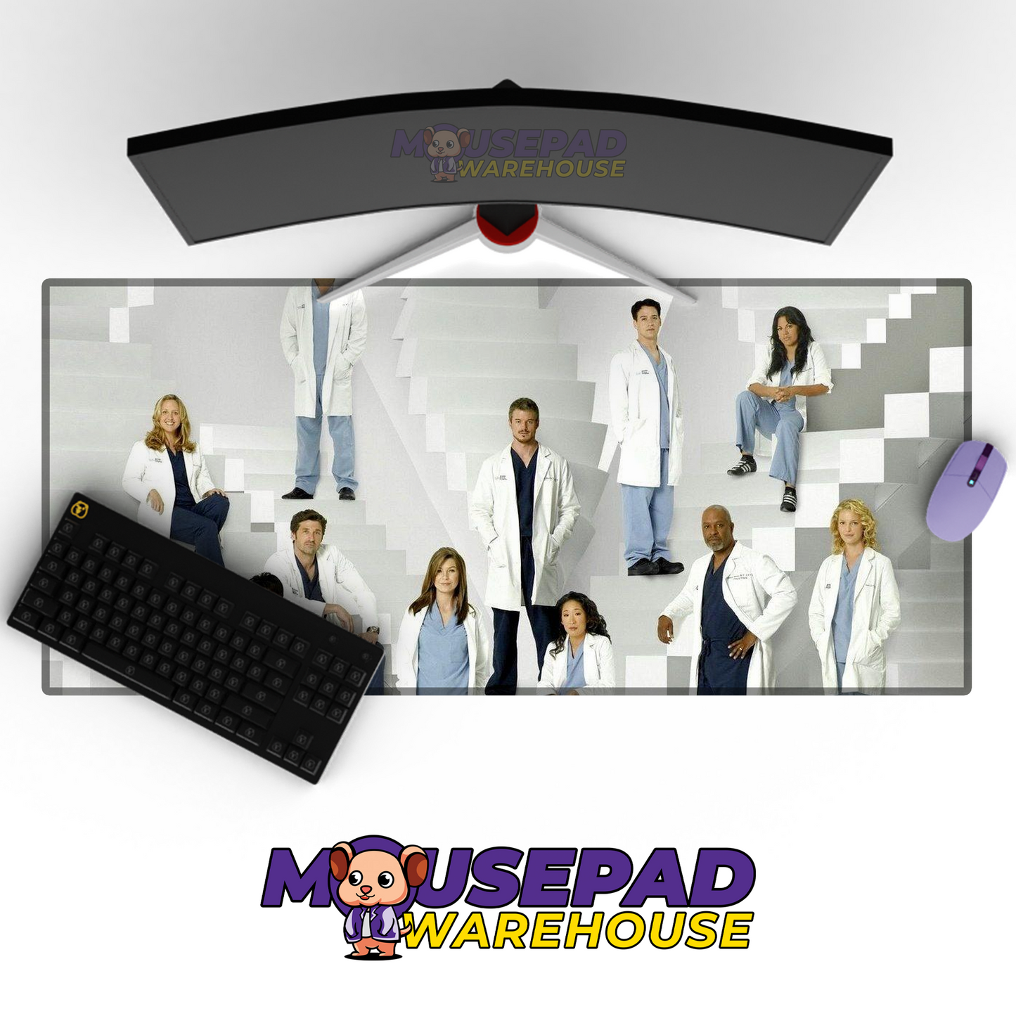 Greys Anatomy V5 Mousepad Mockup