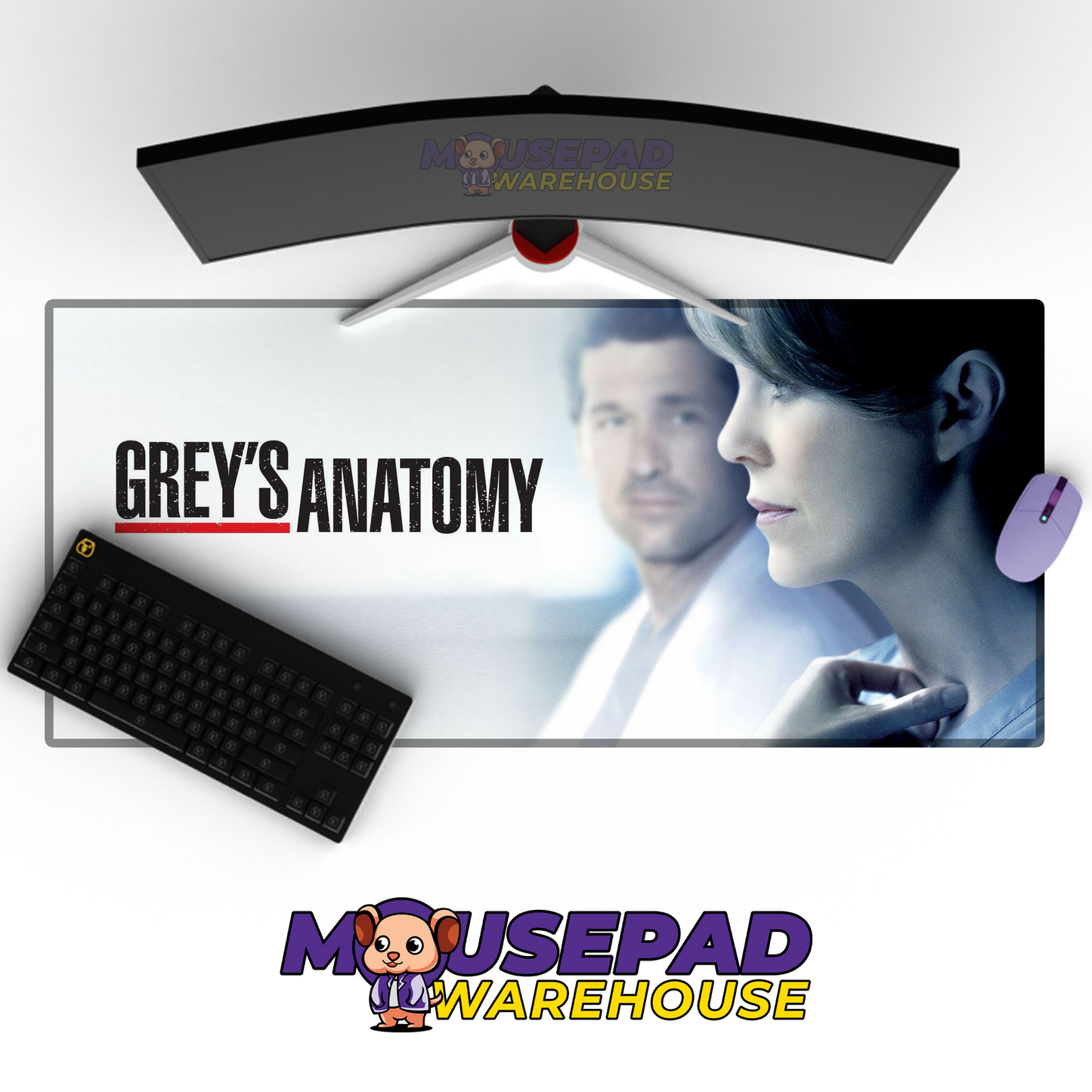 Greys Anatomy V6 Mousepad Mockup
