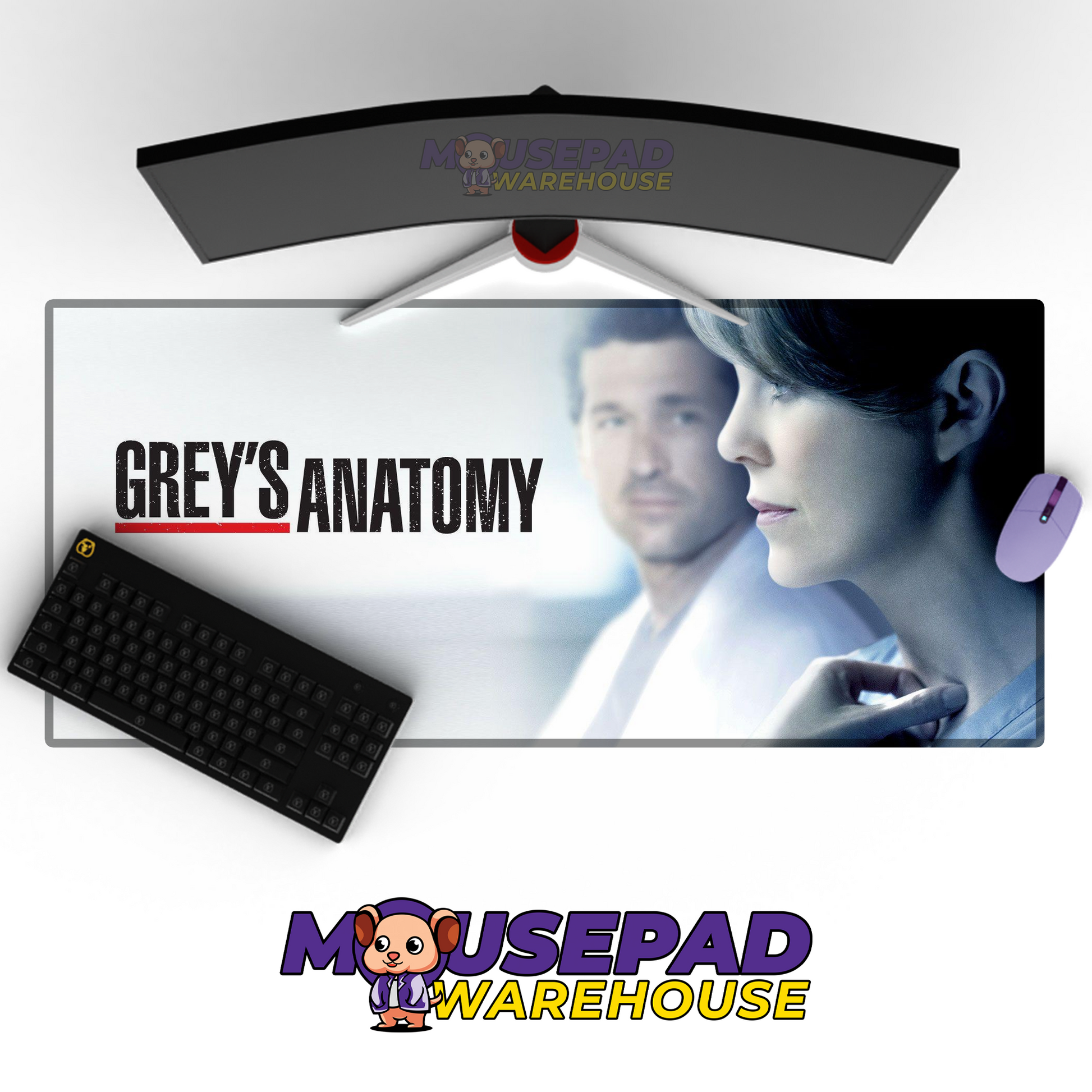 Greys Anatomy V6 Mousepad Mockup