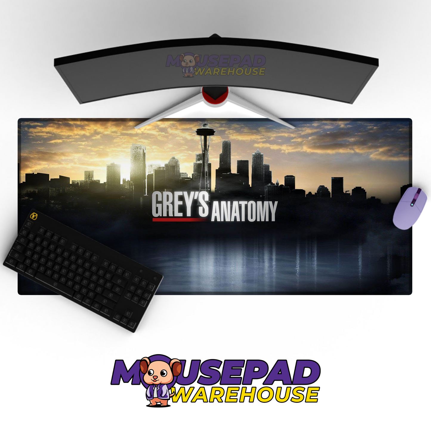 Greys Anatomy V8 Mousepad Mockup