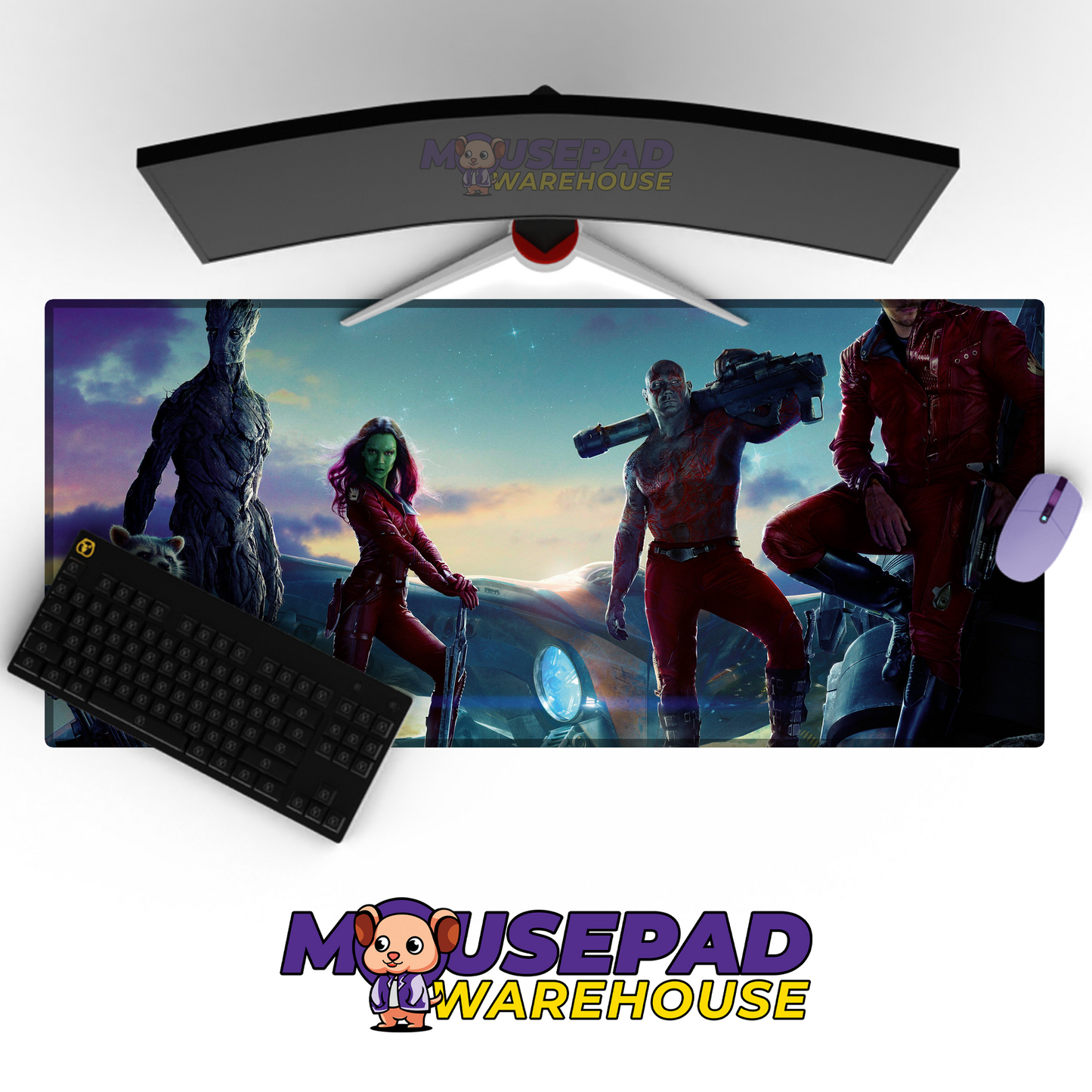 Guardians of the Galaxy V14 Mousepad Mockup