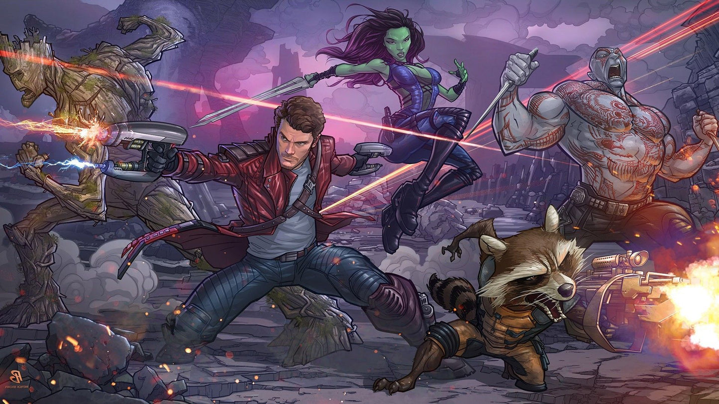 Guardians of the Galaxy V15 Mousepad